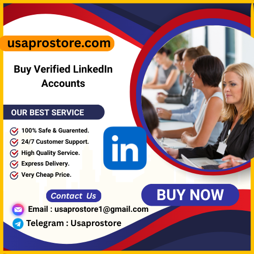 Buy Verified LinkedIn Accounts - 100% Best & Secure Profile