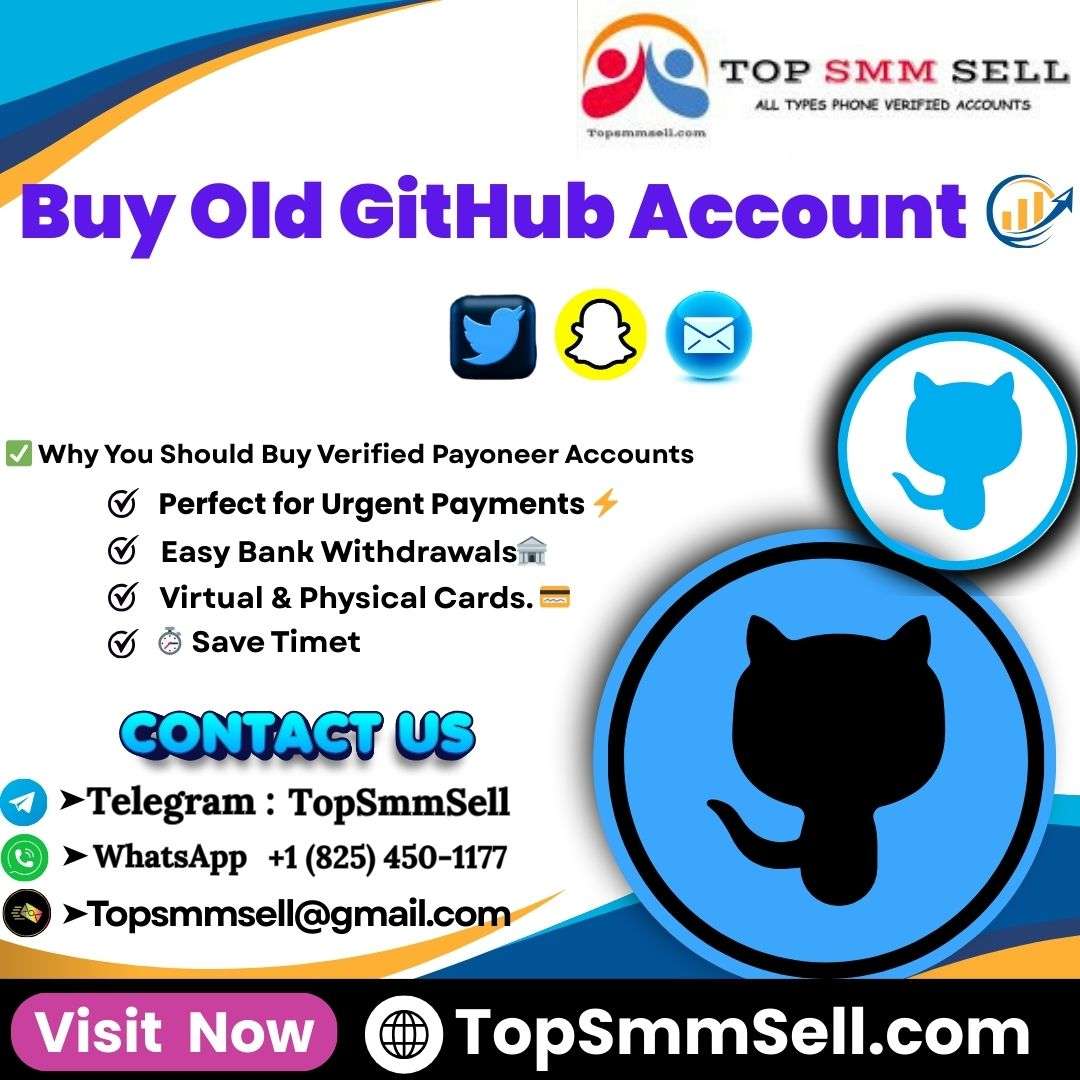 Buy Old GitHub Account Profile Picture