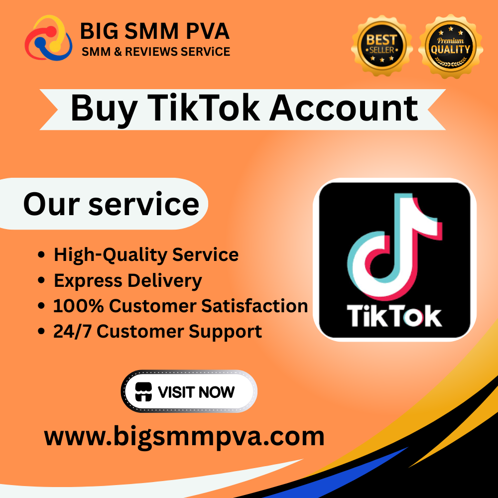 Buy TikTok Account - Verified, Safe & Instant Delivery ( New & Aged )