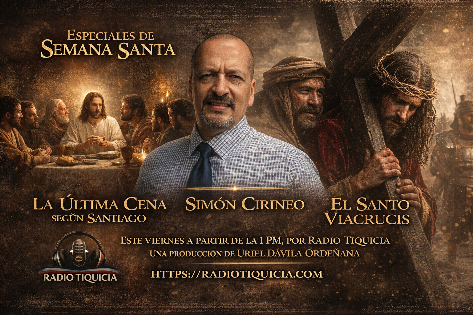 Especiales de Semana Santa llegan a Radio Tiquicia con una propuesta espiritual y radiofónica de alto nivel